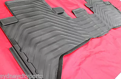 Toyota Hilux Floor Mat Rear Rubber Dual Cab From July 2015> New Genuine • $50